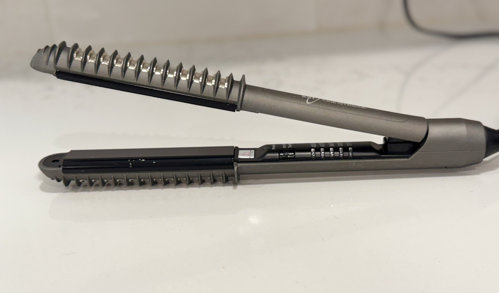 Ion One Stroke Volumizing Iron 1" Tourmaline Ceramic Flat Iron Styler 450F Works